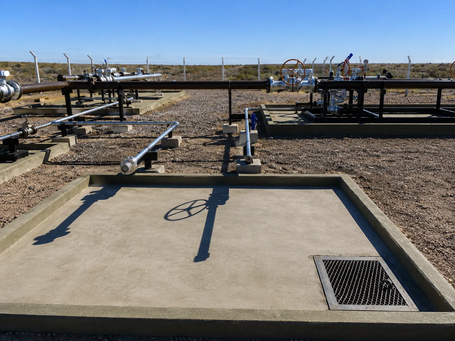 Industrial gas installation