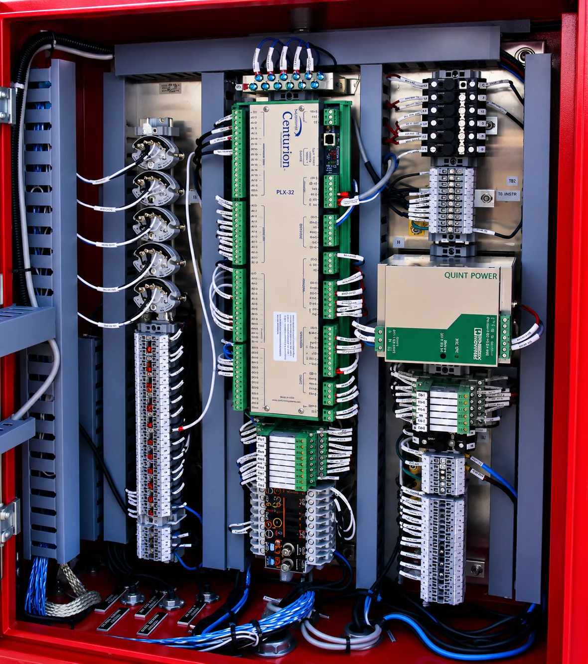 Data and telecommunications installation